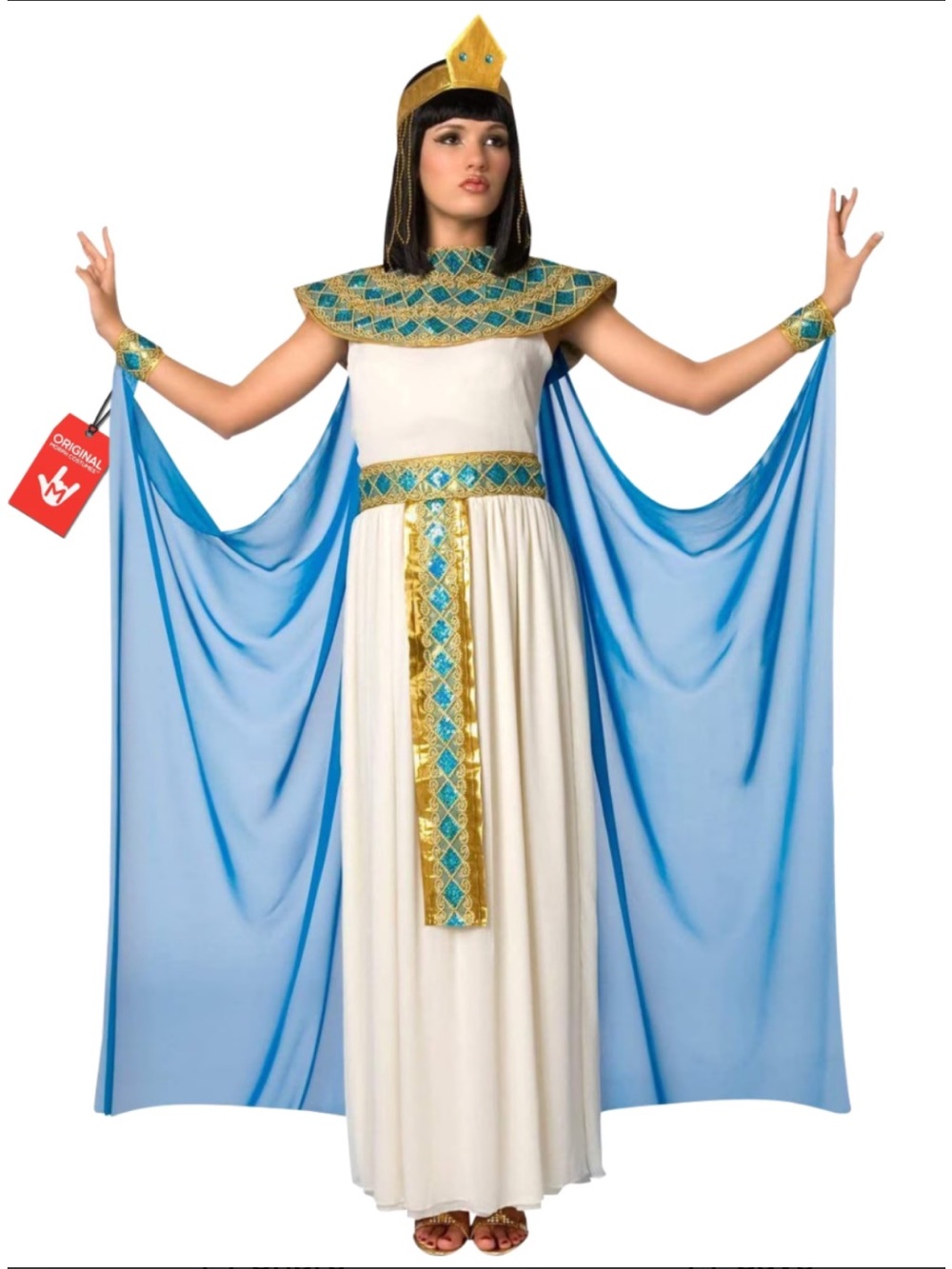 Morph Ladies Cleopatra Egyptian Princess Costume Queen of the Nile XL (20-22)